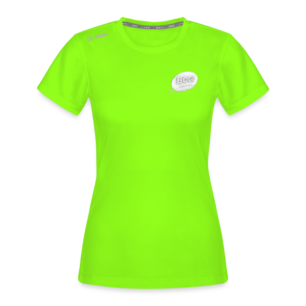 BOGE auto-motive wear JAKO Woman T-Shirt Run 2.0 - neon green