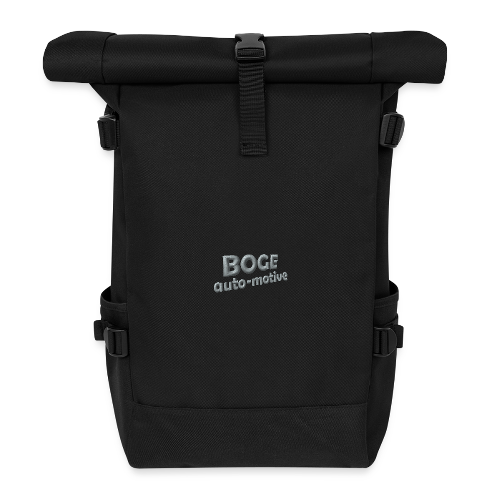 BOGE auto-motive wear - Rolltop Rucksack - black