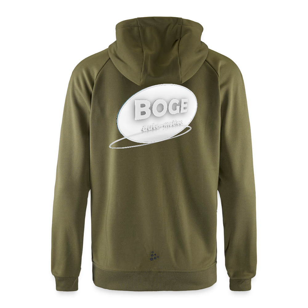 BOGE auto motive wear - CRAFT ADV Unify Hooded jacket - khaki green