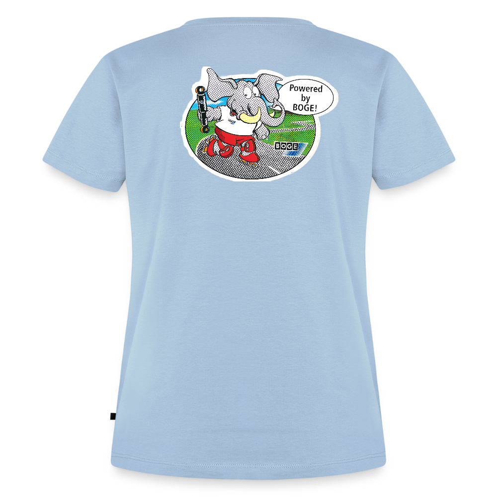 BOGE Auto-Motive – RETRO Powered by BOGE - Women’s Premium T-Shirt - light blue