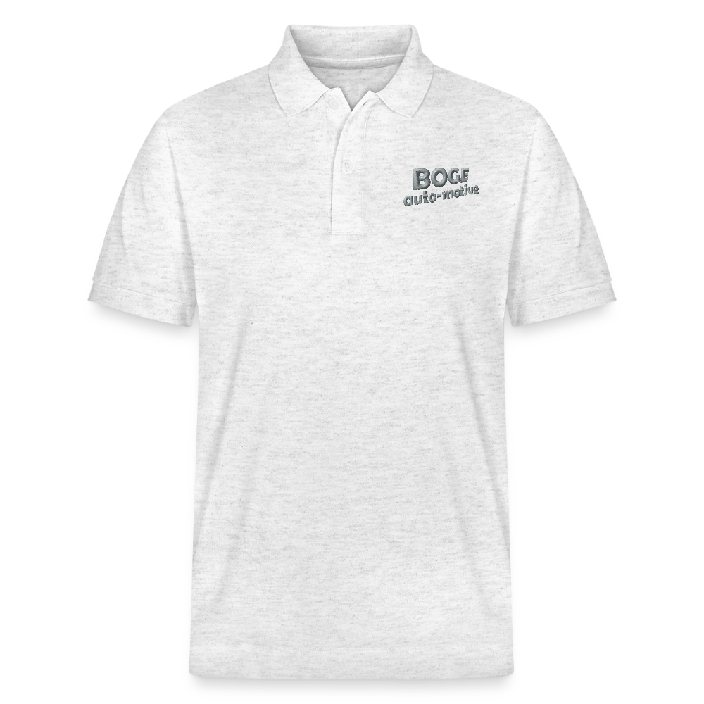 BOGE auto-motive wear - Performance Polo Shirt Unisex Organic PREPSTER - heather white