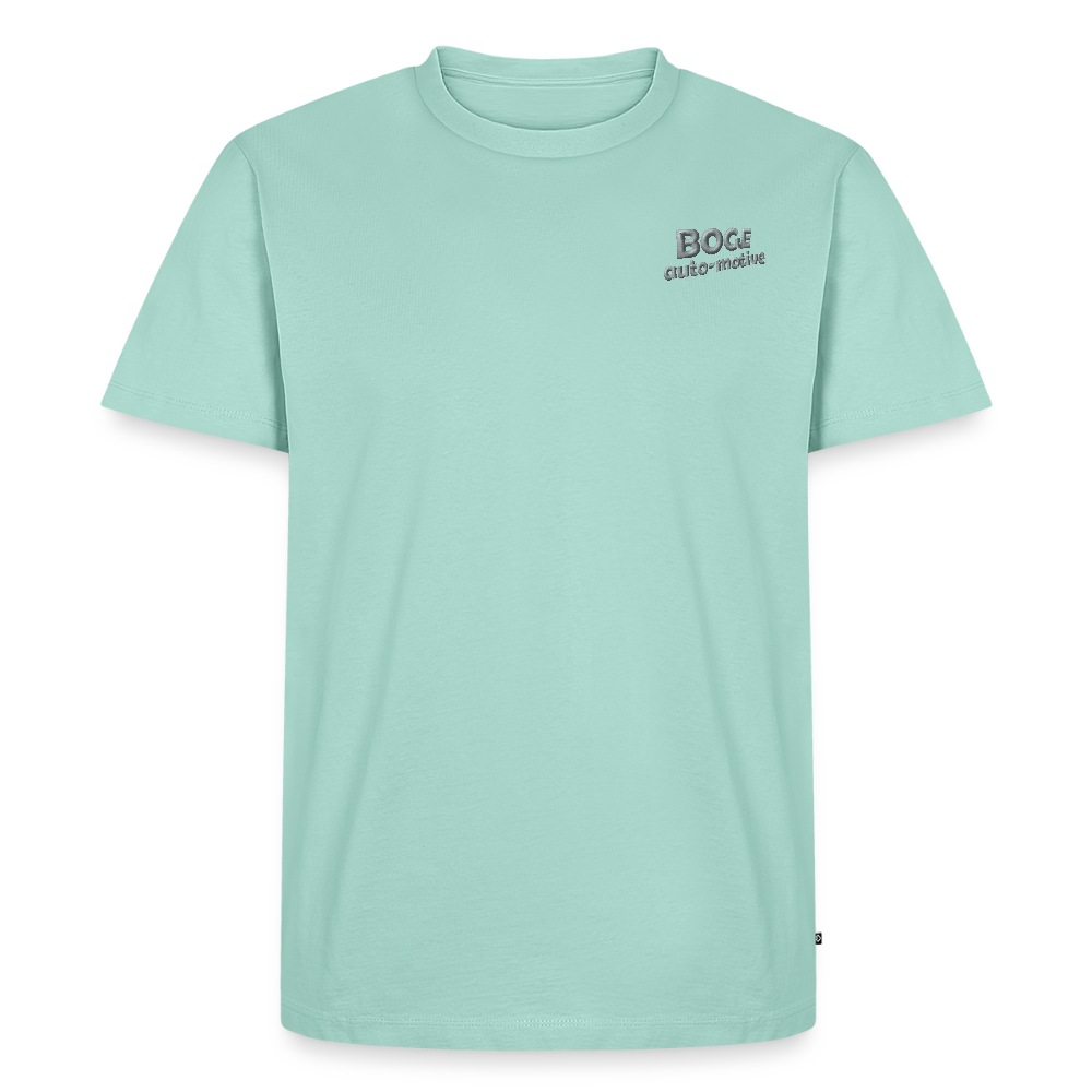 BOGE auto-motive wear – Organic Relaxed Men's T-Shirt Made in EU - mint 