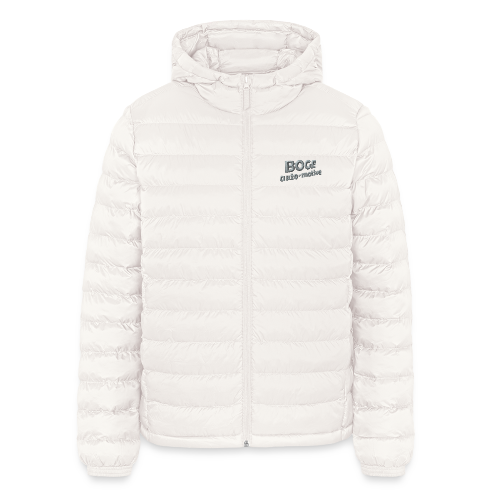 BOGE auto-motive wear - LIGHTWEIGHT Men's Puffer Jacket Stanley/Stella - off white
