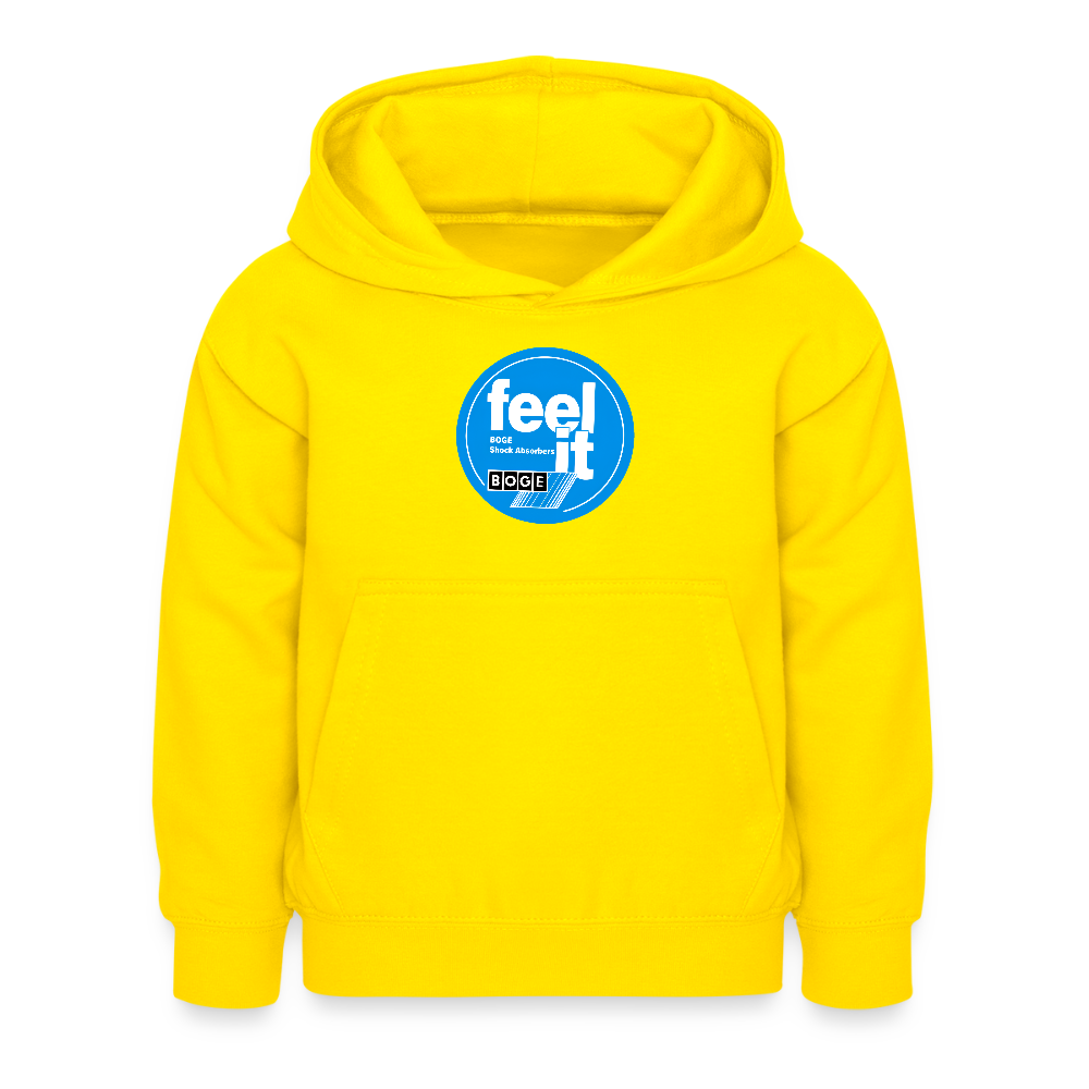BOGE auto-motive – RETRO FEEL IT - Kids Hoodie - yellow