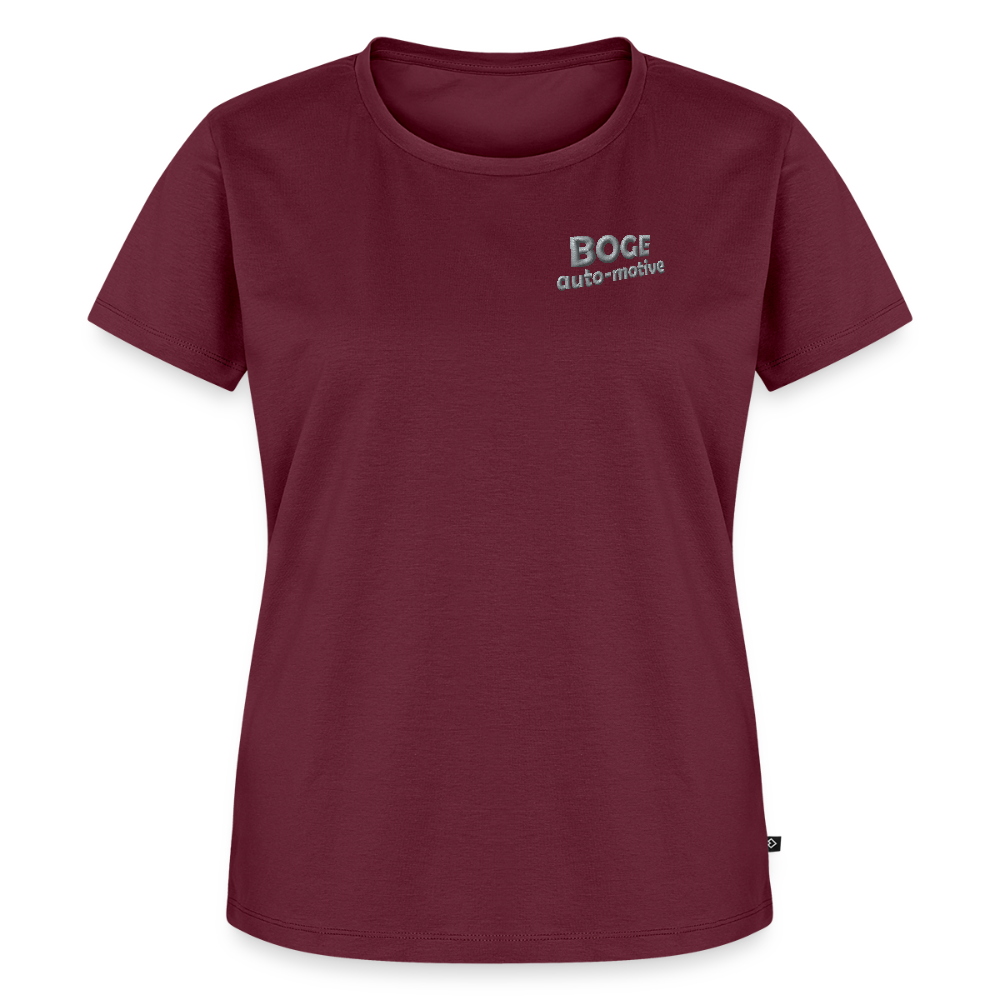BOGE Auto-Motive – RETRO Powered by BOGE - Women’s Premium T-Shirt - burgundy