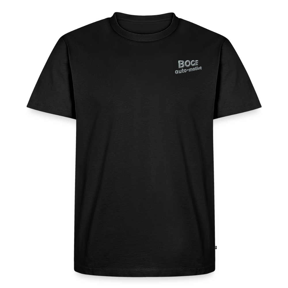 BOGE auto-motive wear – Organic Relaxed Men's T-Shirt Made in EU - black