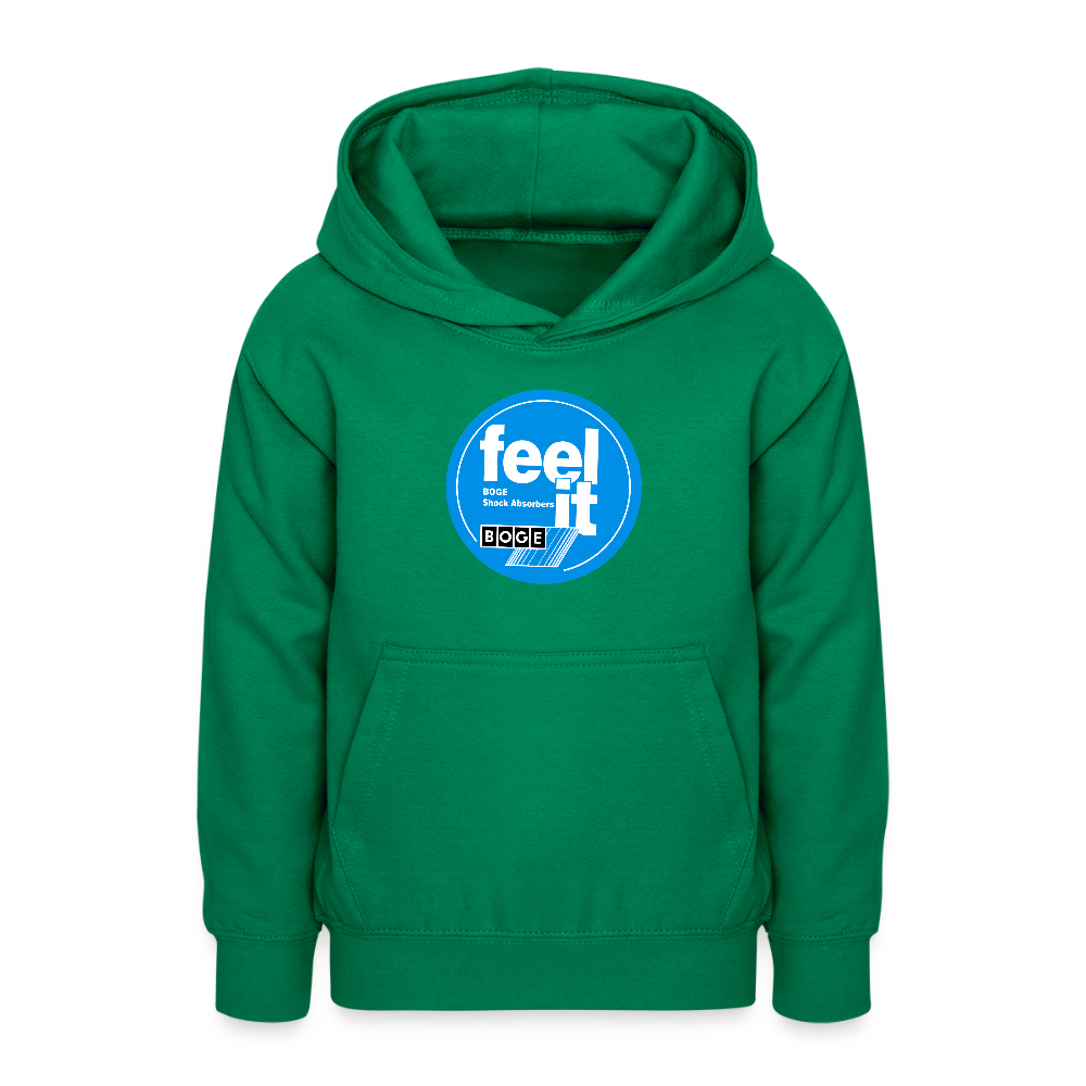 BOGE auto-motive wear – RETRO FEEL IT - Teen Hoodie - kelly green