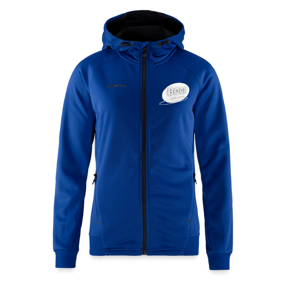 BOGE auto motive wear - CRAFT ADV Unify Women's Hooded Jacket - deep royal