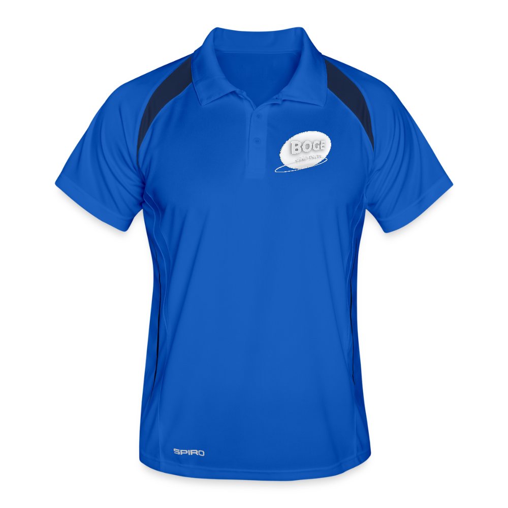 BOGE auto-motive wear - Man Polo breathable - royal/navy