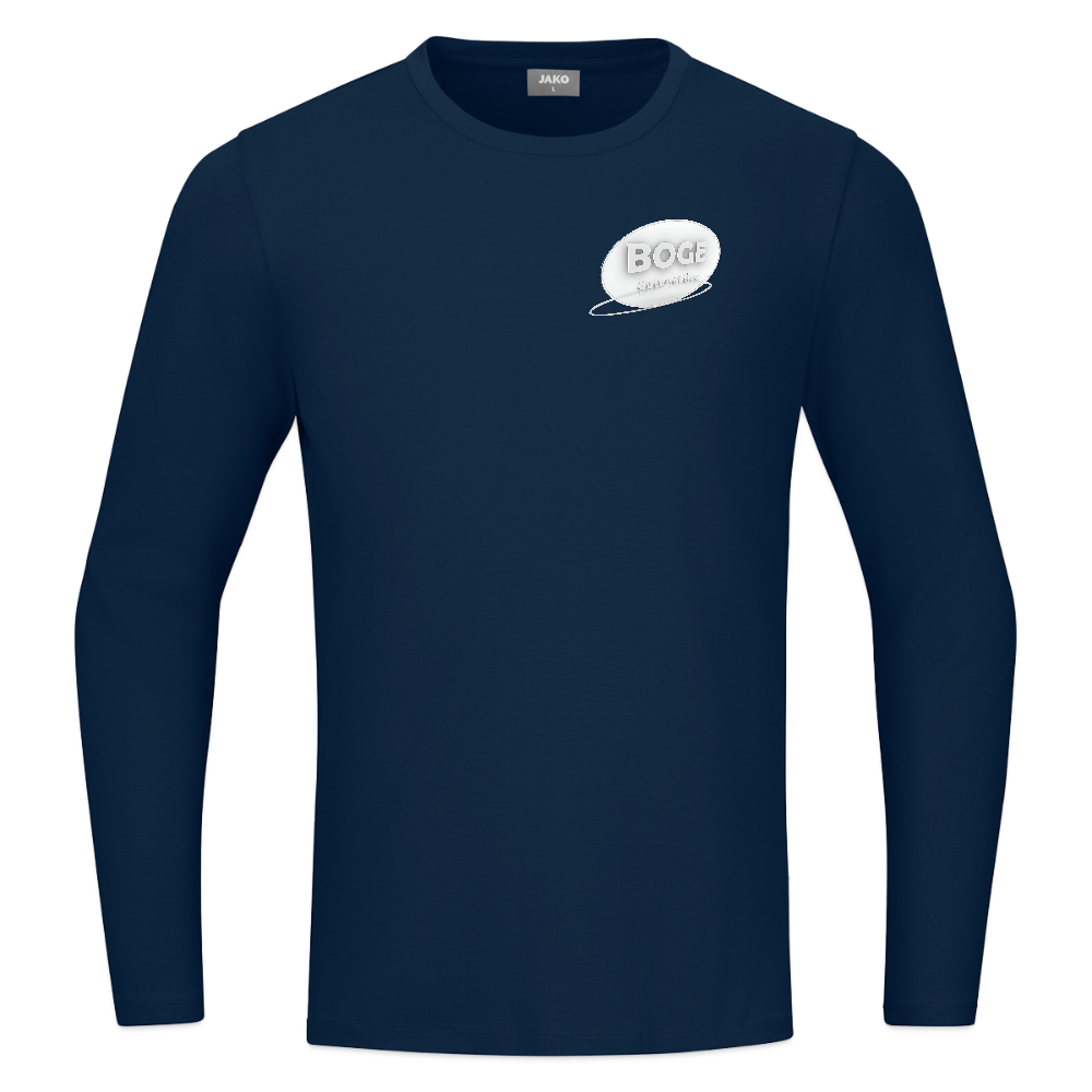 BOGE auto-motive wear - JAKO Longsleeve Organic - marine