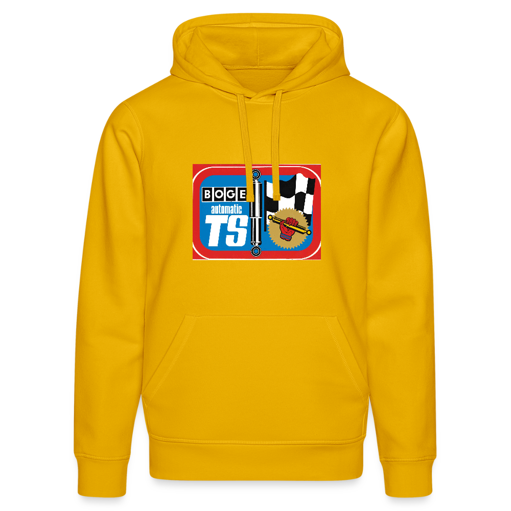 BOGE auto-motive wear -TS  Stanley/Stella Unisex Bio-Hoodie - spectra yellow