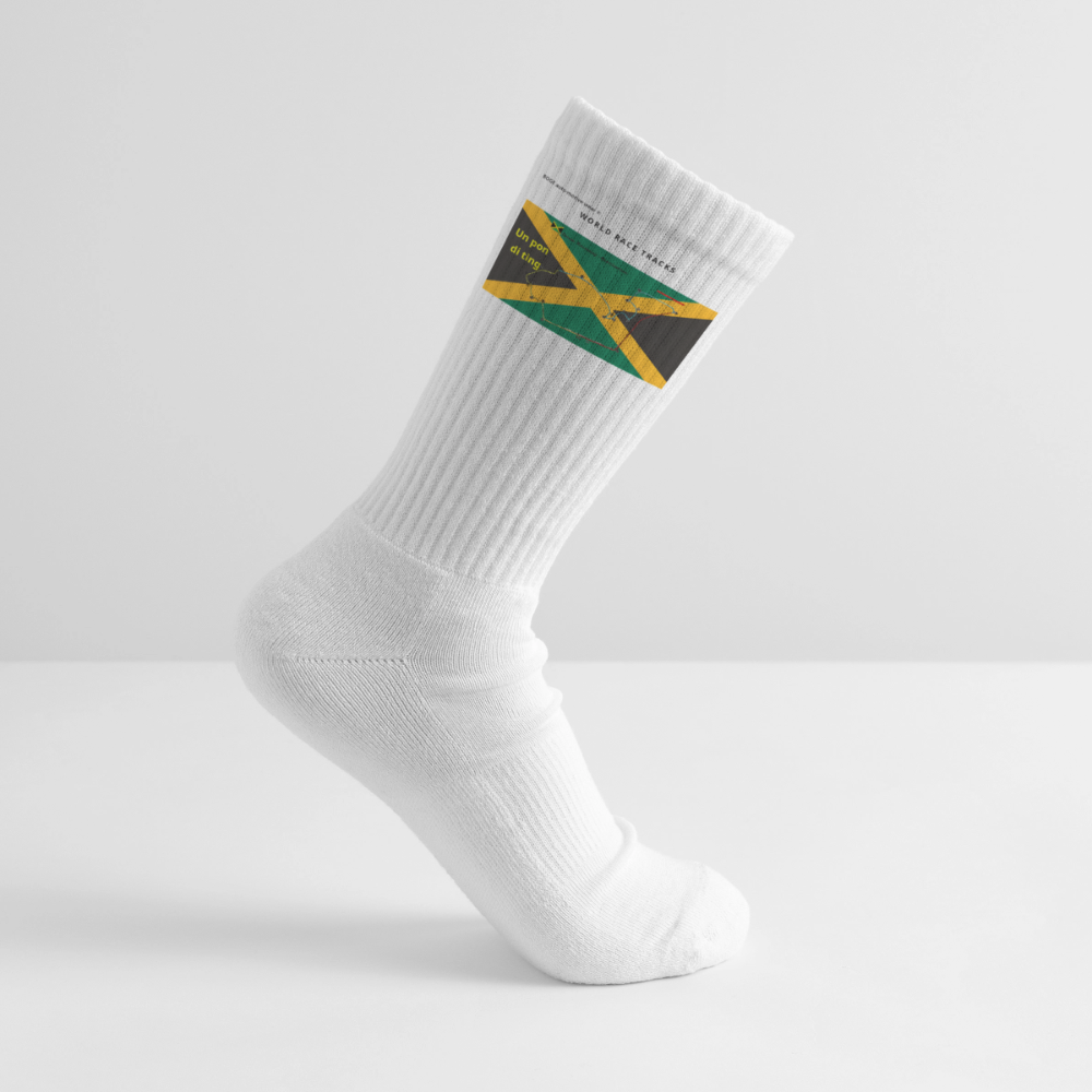 BOGE auto-motive wear - Worldtracks - Jamika Socks - white