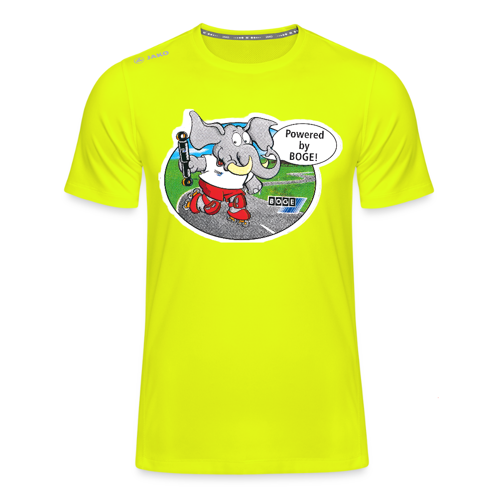 BOGE Auto-Motive – RETRO Powered by BOGE - JAKO Teenager's T-Shirt Run 2.0 - neon yellow