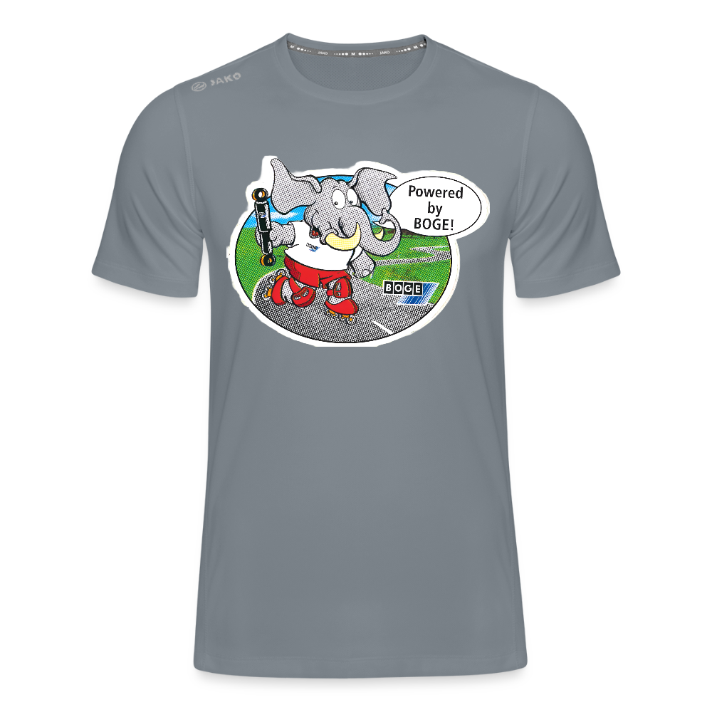 BOGE Auto-Motive – RETRO Powered by BOGE - JAKO Teenager's T-Shirt Run 2.0 - grey