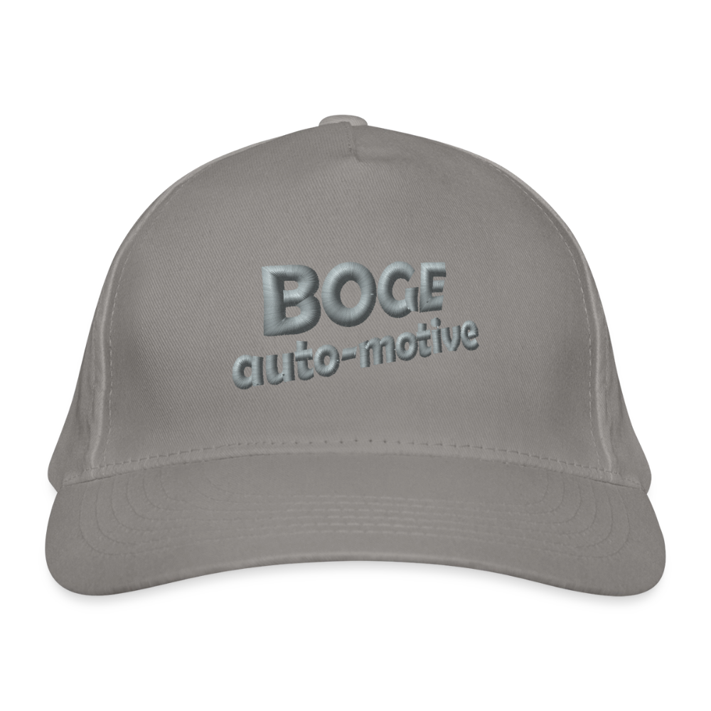 BOGE auto-motive wear - Organic Baseball Cap - light grey