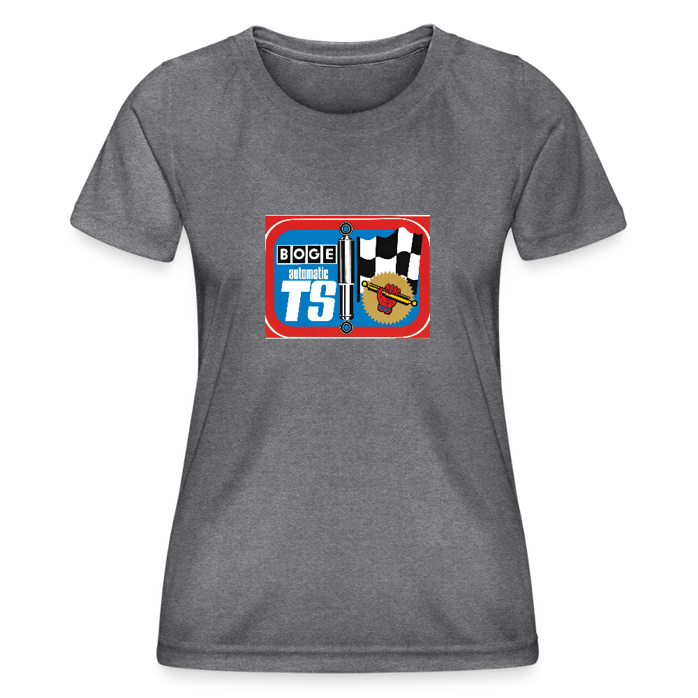 BOGE auto-motive wear – TS Women's Functional T-Shirt - dark melange 
