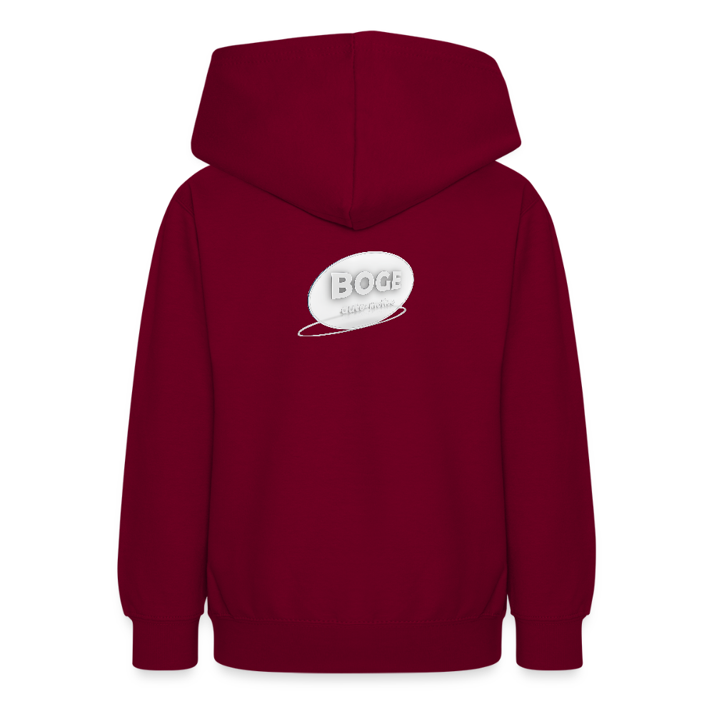 BOGE auto-motive wear – RETRO FEEL IT - Teen Hoodie - bordeaux