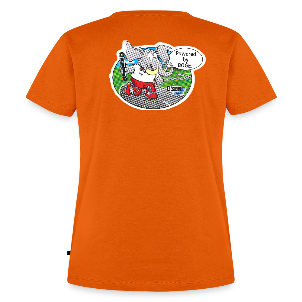 BOGE Auto-Motive – RETRO Powered by BOGE - Women’s Premium T-Shirt - orange 