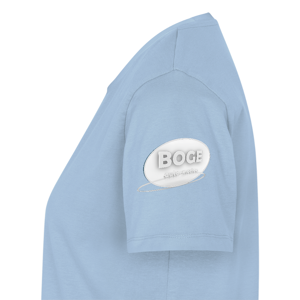 BOGE Auto-Motive – RETRO Powered by BOGE - Women’s Premium T-Shirt - light blue