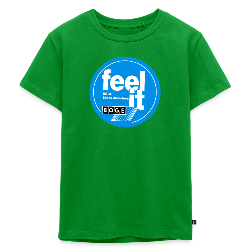 BOGE auto-motive wear - RETRO Feel it-  Kids' Premium T-Shirt - green