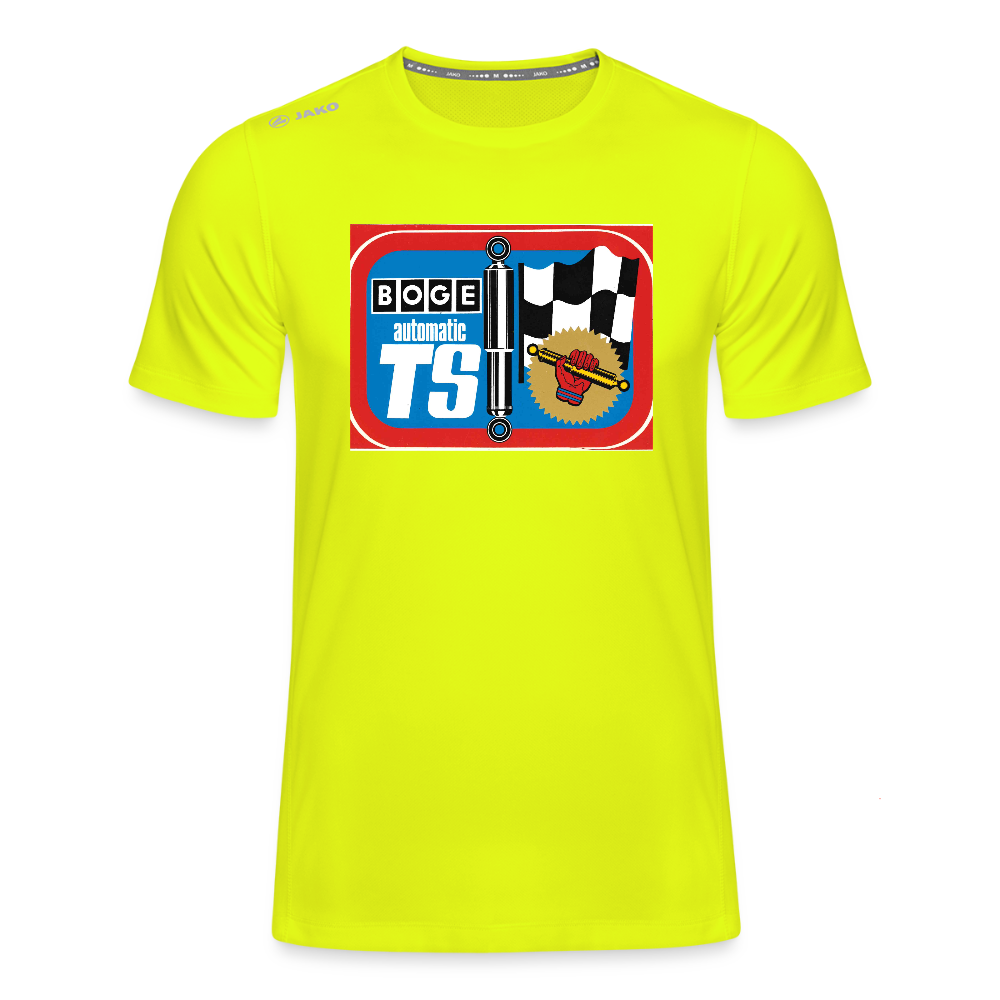 BOGE auto-motive wear – RETRO automatic TS - JAKO Teenager's T-Shirt Run 2.0 - neon yellow