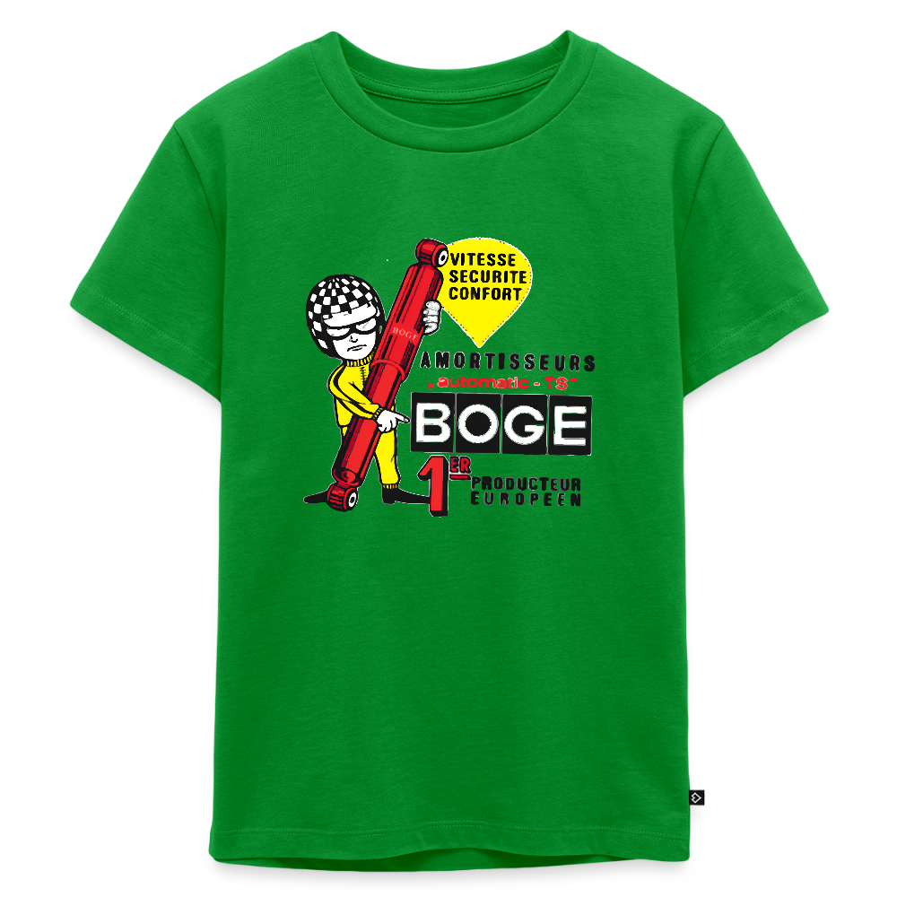 BOGE Auto-Motive – RETRO BOGE automotiseur - Kids' Premium T-Shirt - green