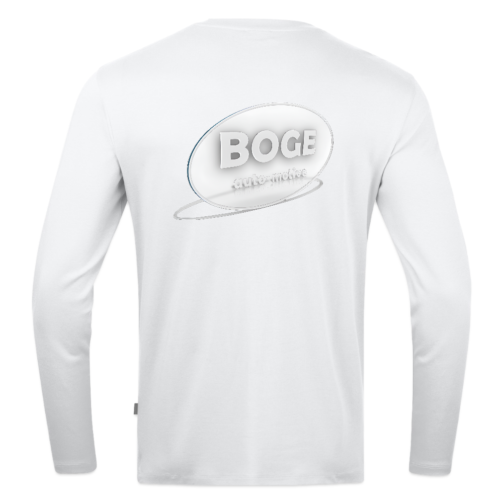 BOGE auto-motive wear - JAKO Longsleeve Organic - white