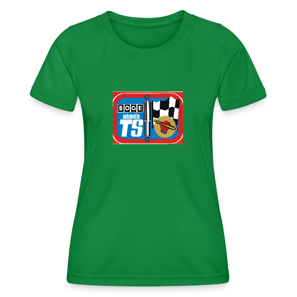BOGE auto-motive wear – TS Women's Functional T-Shirt - kelly green