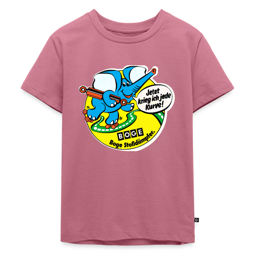 BOGE Auto-Motive – RETRO Jede Kurve - Kids' Premium T-Shirt - mauve
