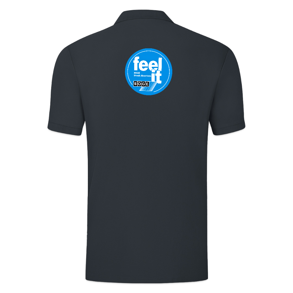 BOGE auto-motive wear  "Feel it" RETRO Jako Polo Organic Men - anthracite
