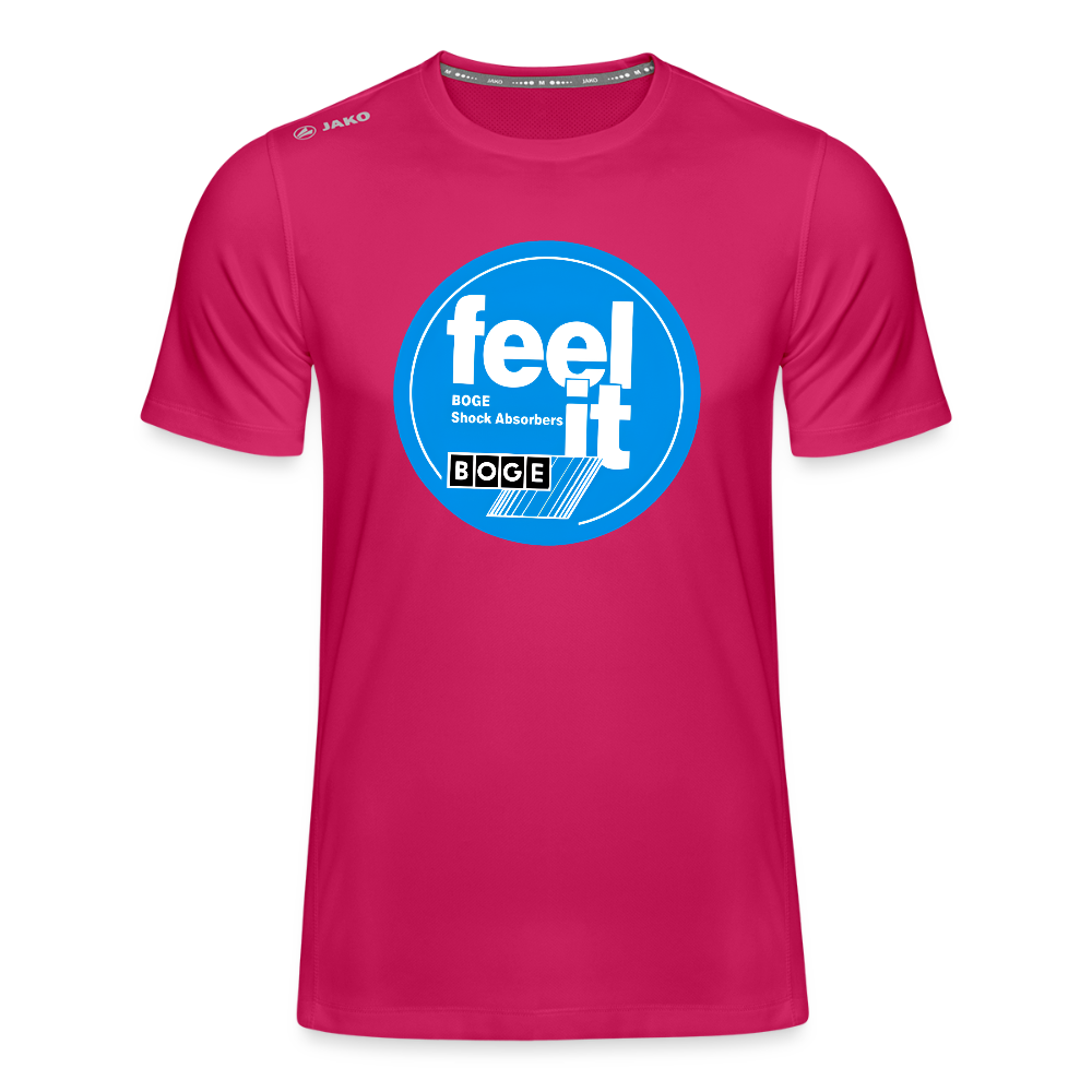 BOGE auto-motive wear – RETRO feel it - JAKO Teenager's T-Shirt Run 2.0 - dark pink
