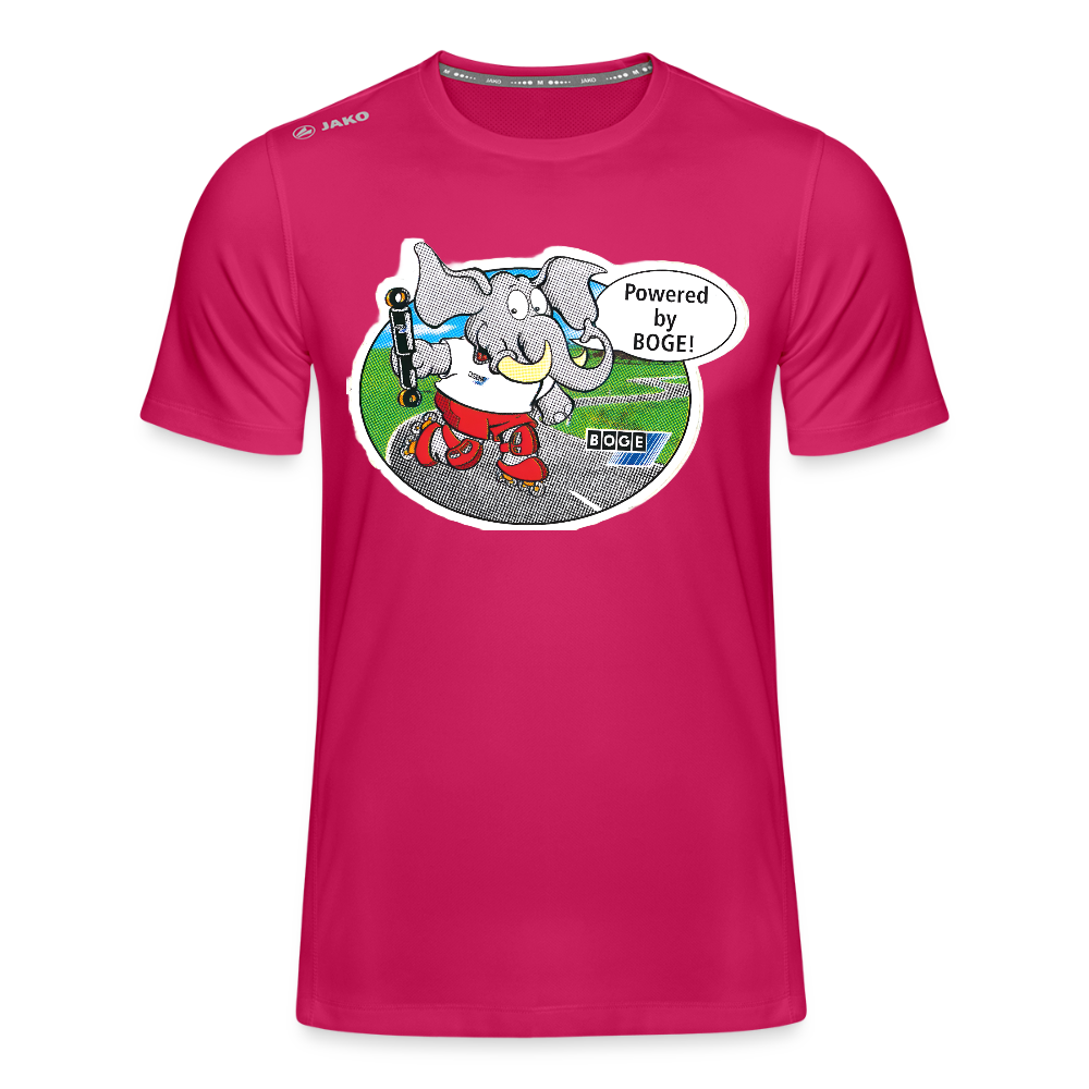 BOGE Auto-Motive – RETRO Powered by BOGE - JAKO Teenager's T-Shirt Run 2.0 - dark pink
