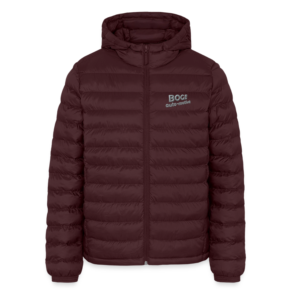 BOGE auto-motive wear - Driver Men’s Padded Jacket - maroon