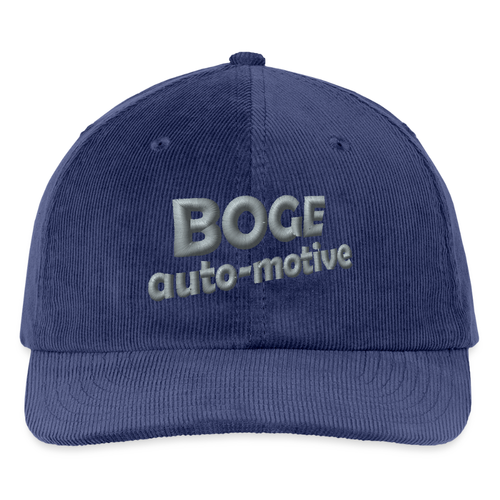 BOGE auto-motive wear - Cord Cap - medium navy