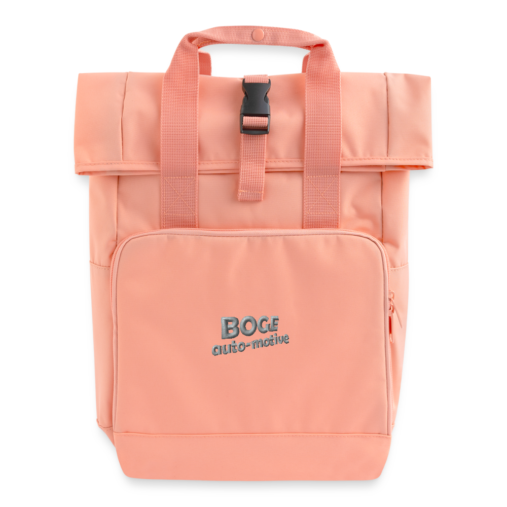 BOGE auto-motive wear – Rolltop Rucksack with two handles - chintz rose