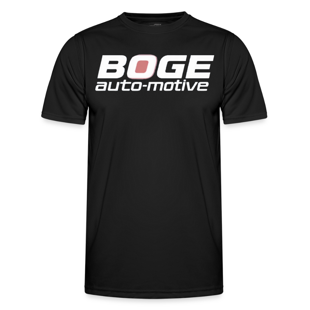 BOGE auto-motive  wear– Get on track -Men's Functional T-Shirt - black