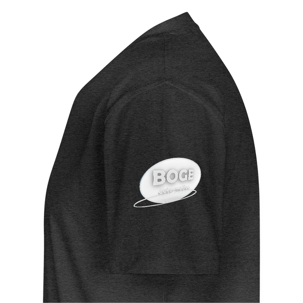 BOGE auto-motive wear - Get on Track  –Men's Organic V-Neck T-Shirt - heather anthracite