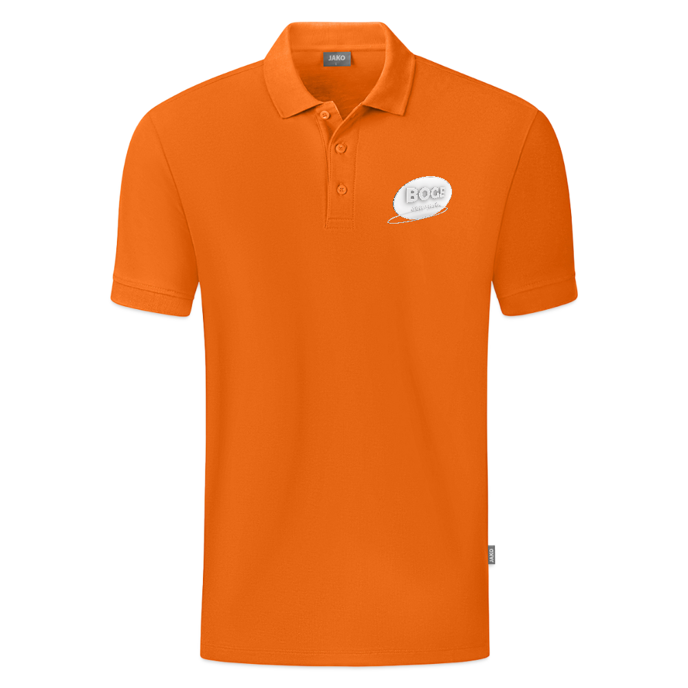 BOGE auto-motive wear  "Feel it" RETRO Jako Polo Organic Men - neon orange