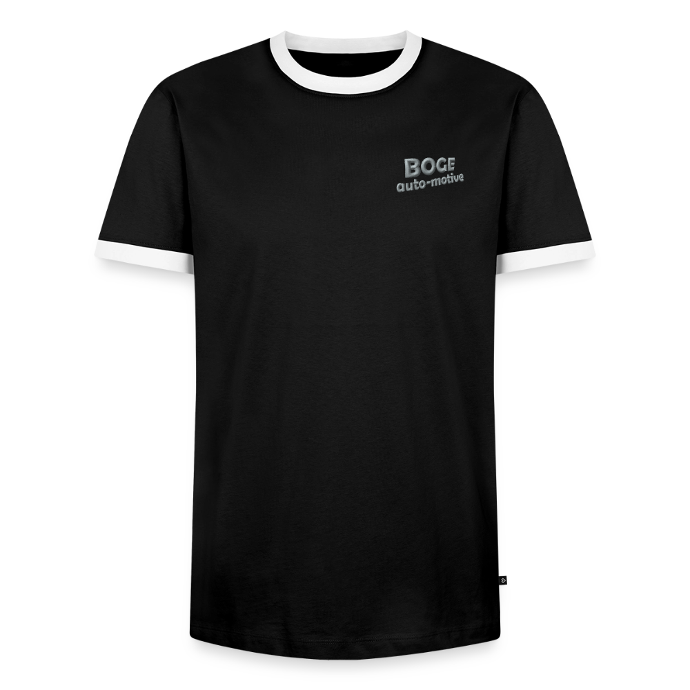BOGE auto-motive wear - Men Contrast T-Shirt - black/white