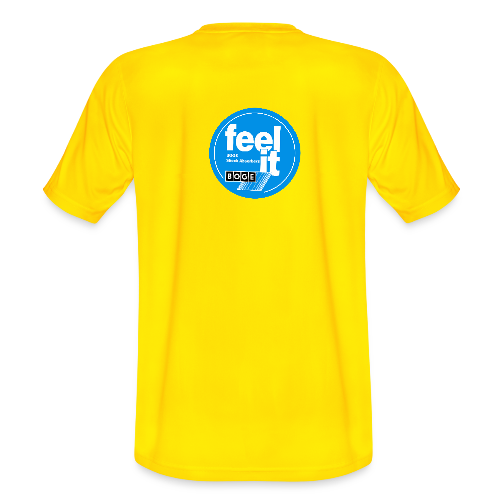 BOGE auto-motive wear - Aumotisseurs RETRO Team Shirt - yellow