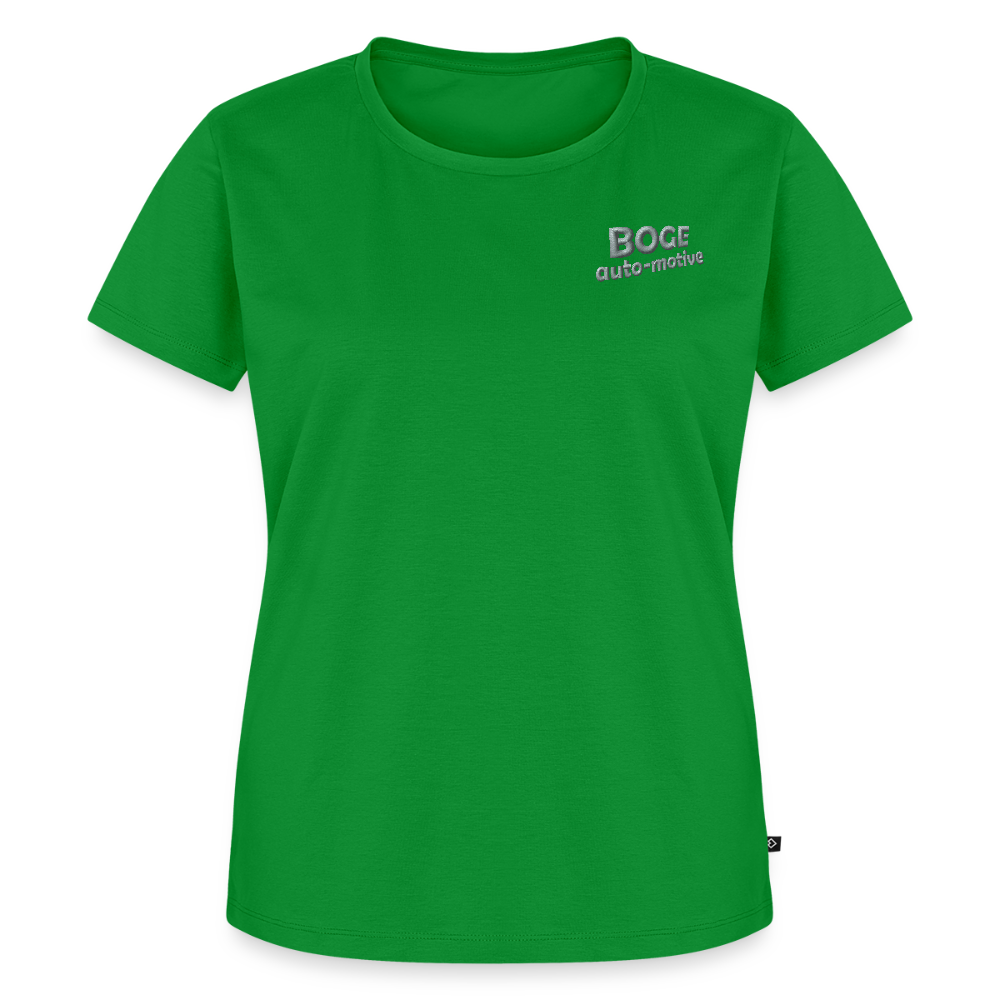 BOGE auto-motive wear – Organic Relaxed Woman T-Shirt Made in EU - green
