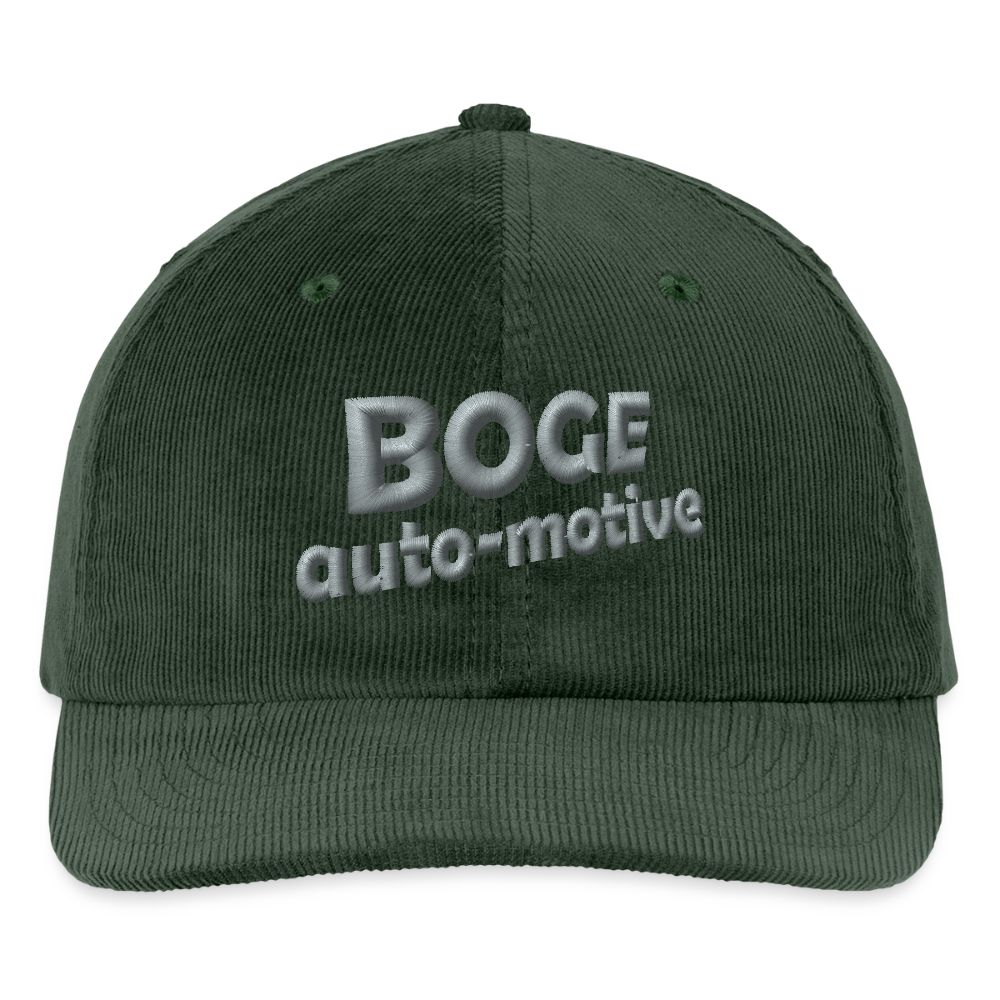 BOGE auto-motive wear - Cord Cap - forest green
