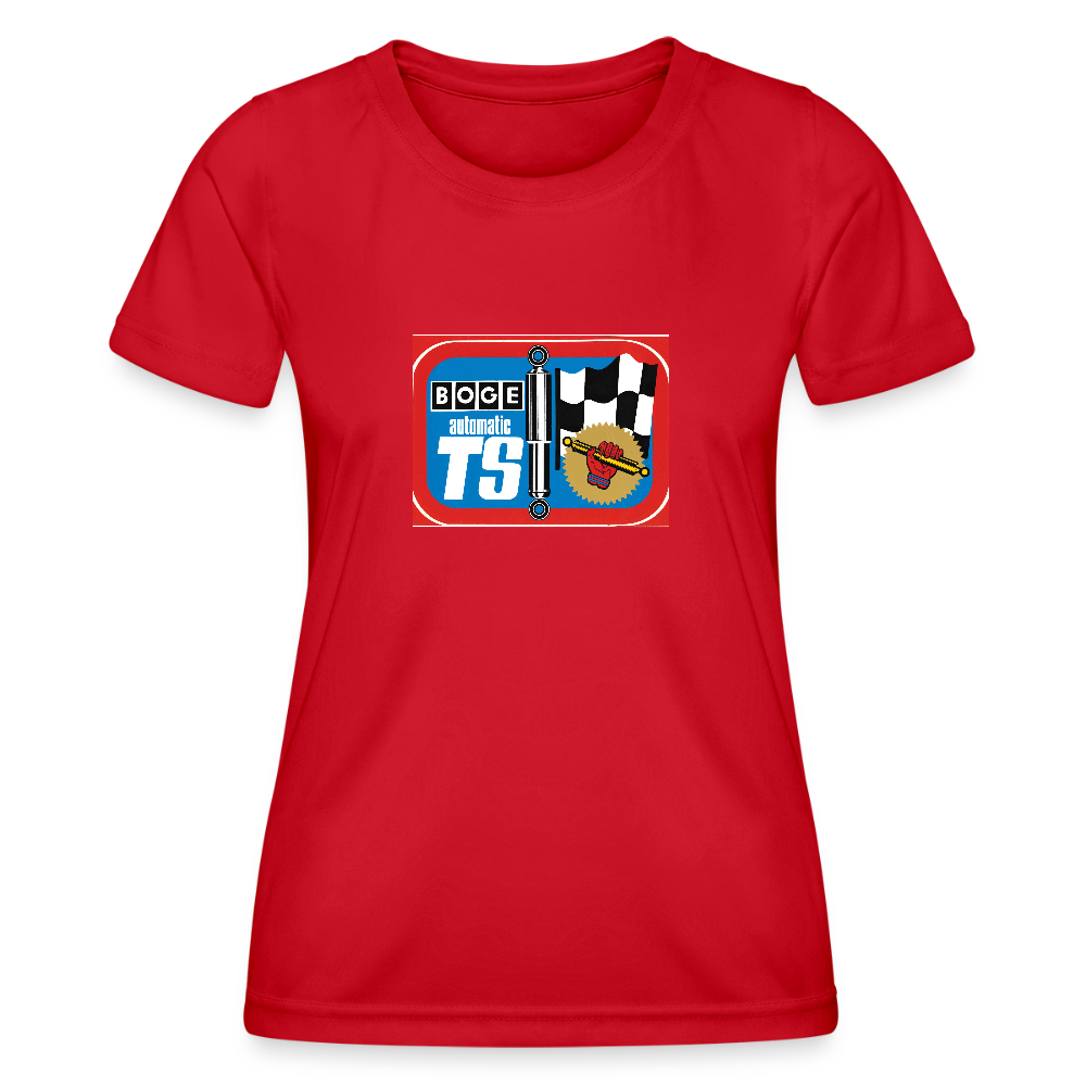 BOGE auto-motive wear – TS Women's Functional T-Shirt - red