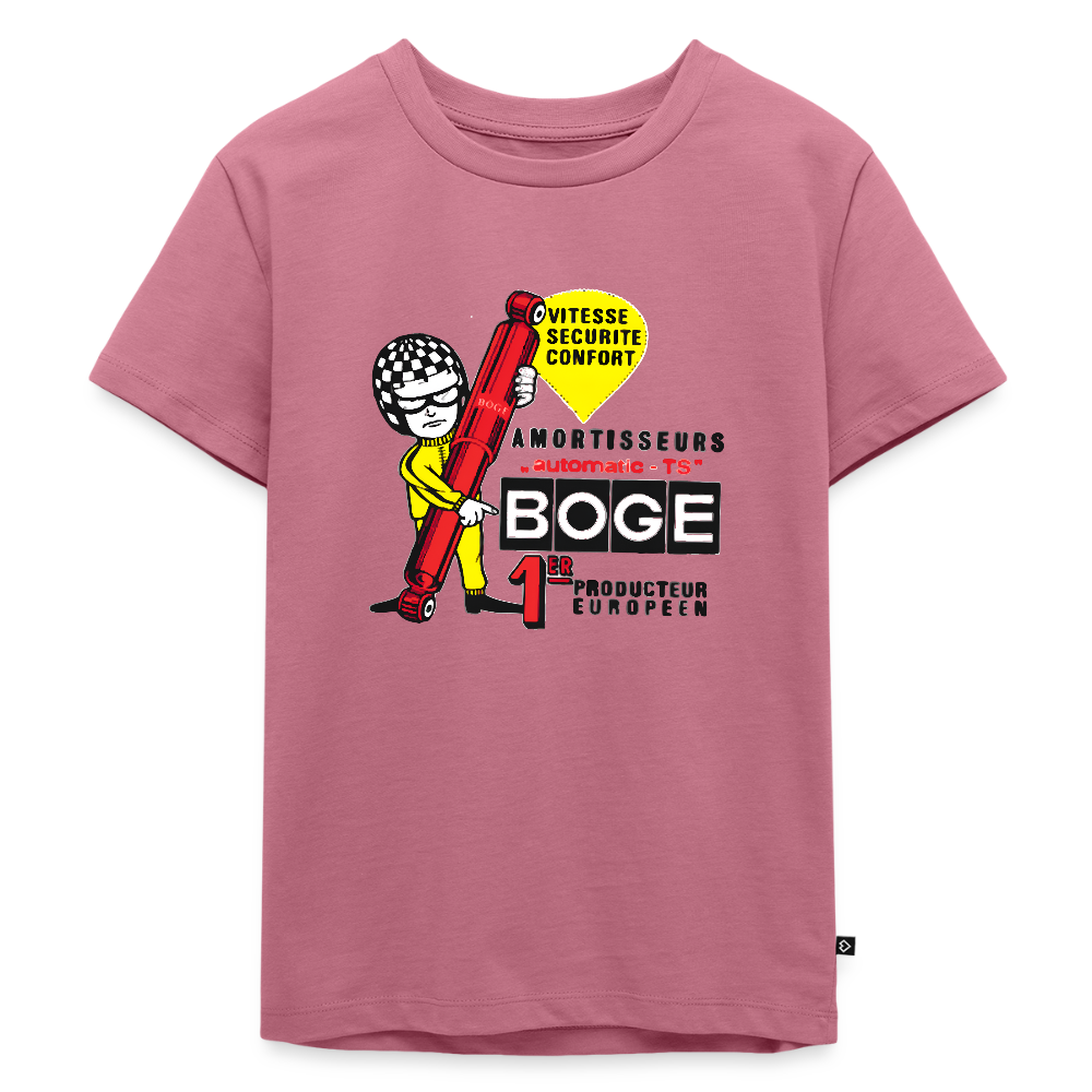 BOGE Auto-Motive – RETRO BOGE automotiseur - Kids' Premium T-Shirt - mauve