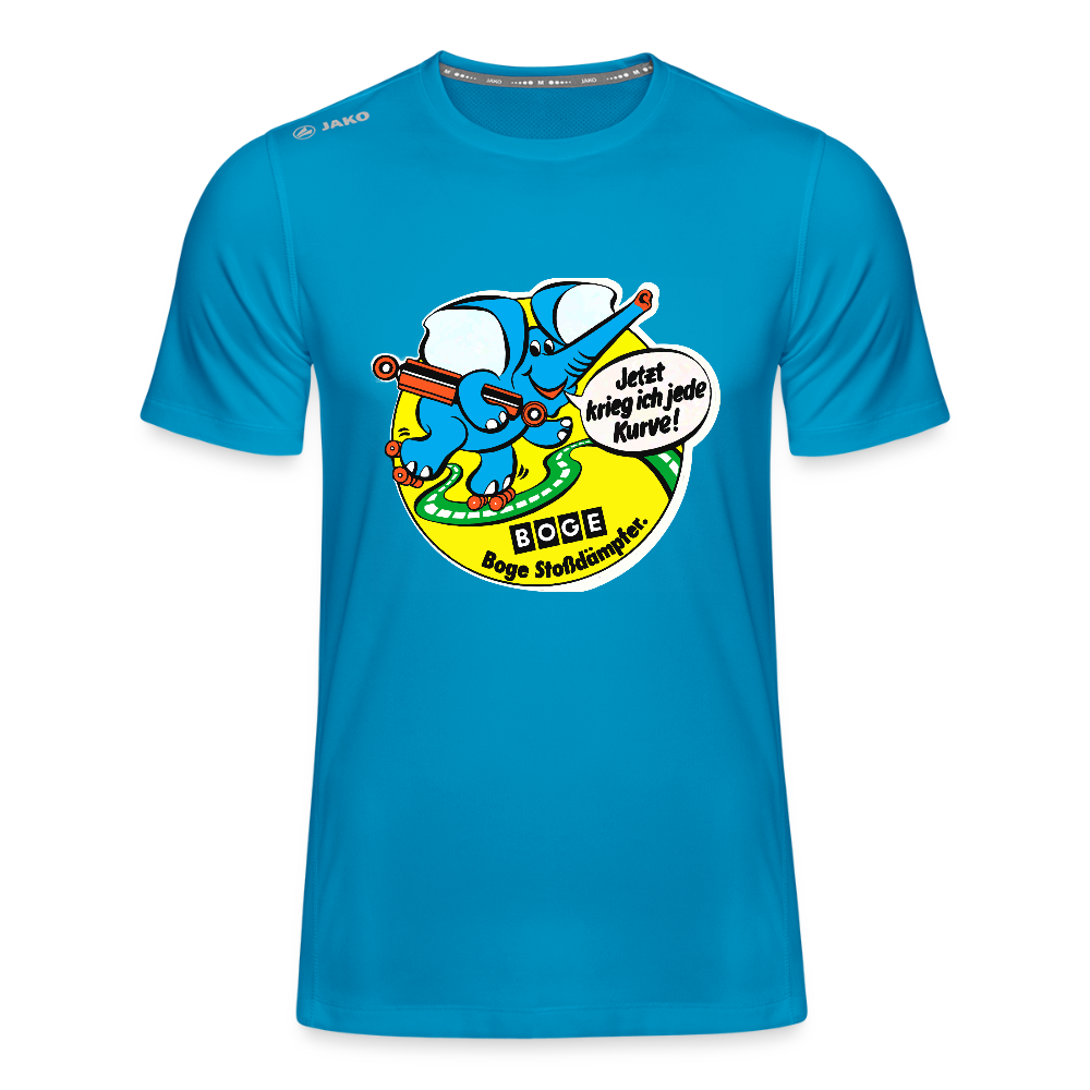 BOGE auto-motive – RETRO Jede Kurve - JAKO Teenager's T-Shirt Run 2.0 - sapphire blue
