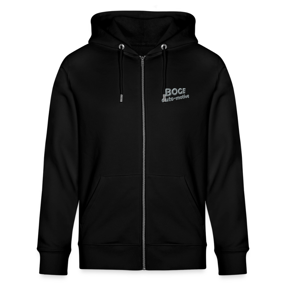BOGE Auto-Motive Wear – Unisex Organic Hooded Jacket - black