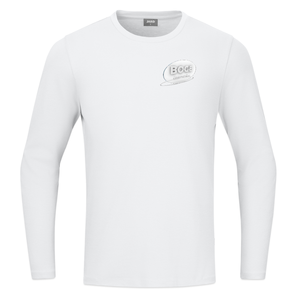 BOGE auto-motive wear - JAKO Longsleeve Organic - white