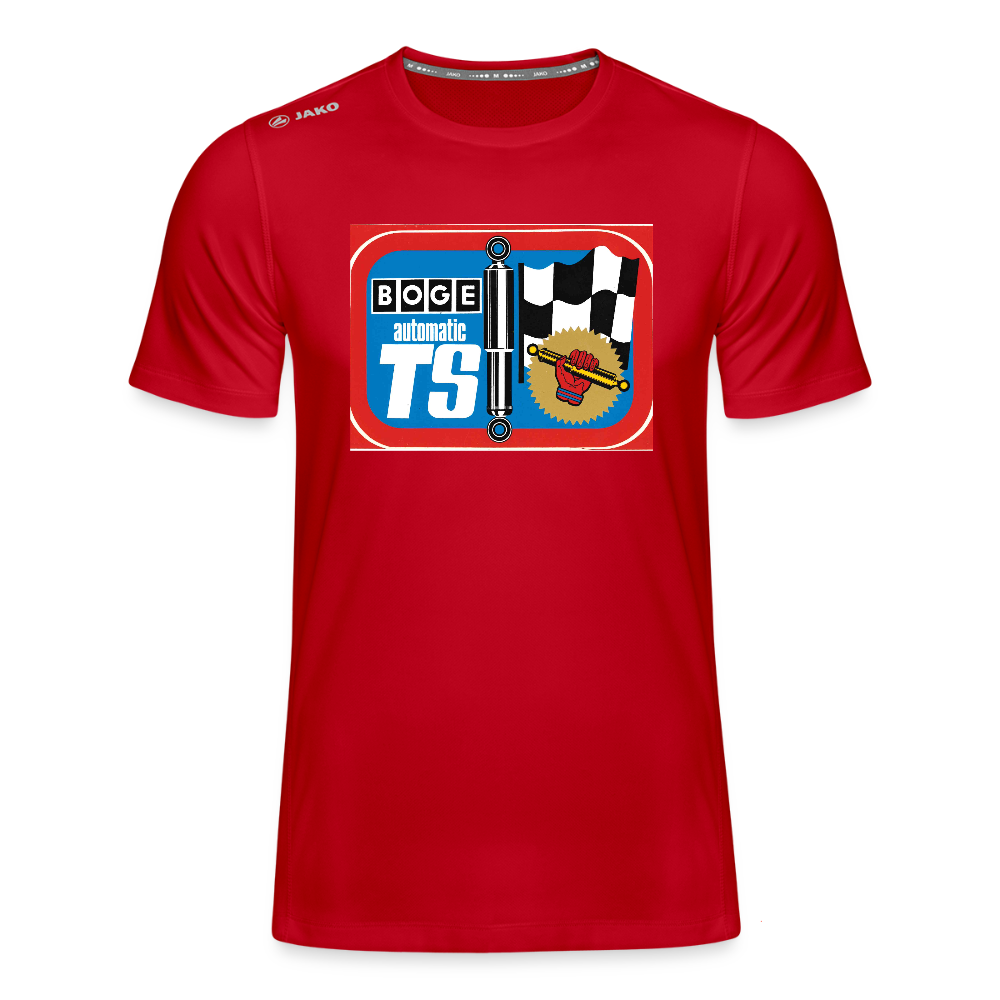 BOGE auto-motive wear – RETRO automatic TS - JAKO Teenager's T-Shirt Run 2.0 - red