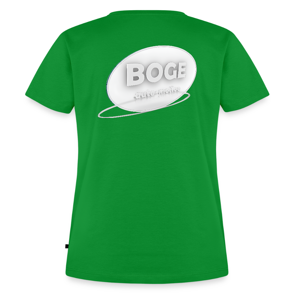 BOGE auto-motive wear – Organic Relaxed Woman T-Shirt Made in EU - green