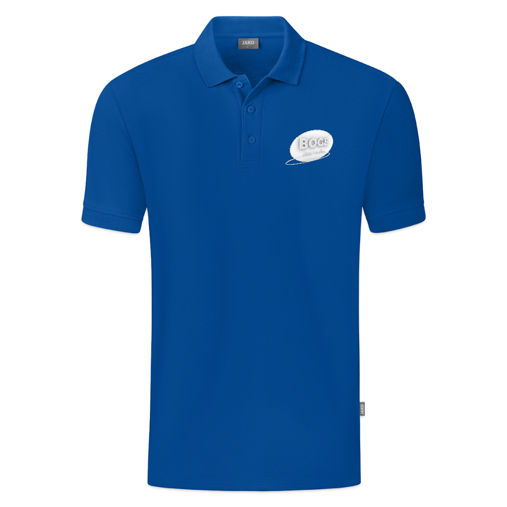 BOGE auto-motive wear  "Feel it" RETRO Jako Polo Organic Men - blue
